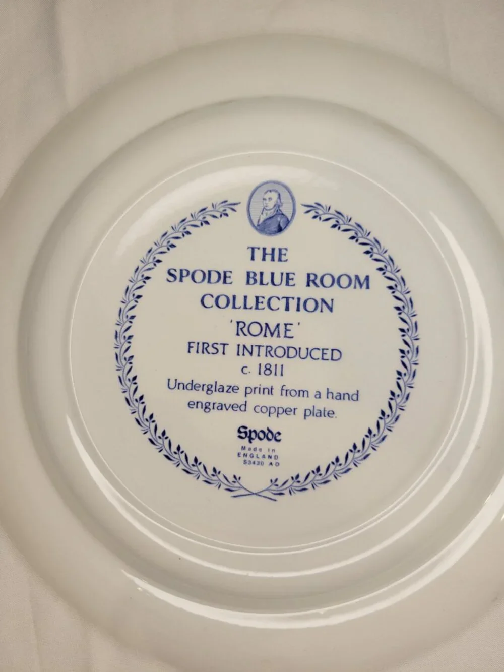Set of Two Vintage The Spode 10.25